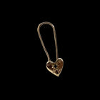 Original Heart Padlock with Black Diamond - Limited Edition