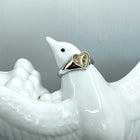Ashes Bleeding Heart Ring