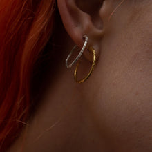 The Serpent Hoop Earring Gold - Serpent & the Swan