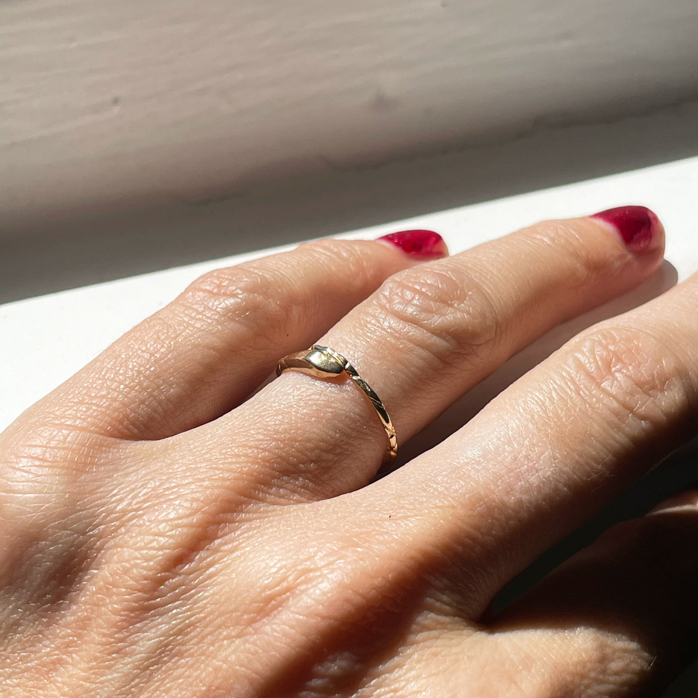 Snake Wrap Ring Serpent the Swan
