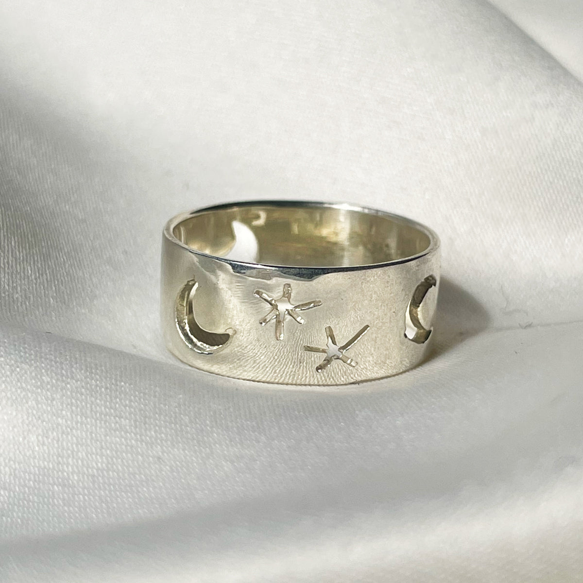 Starry Nights Ring Silver