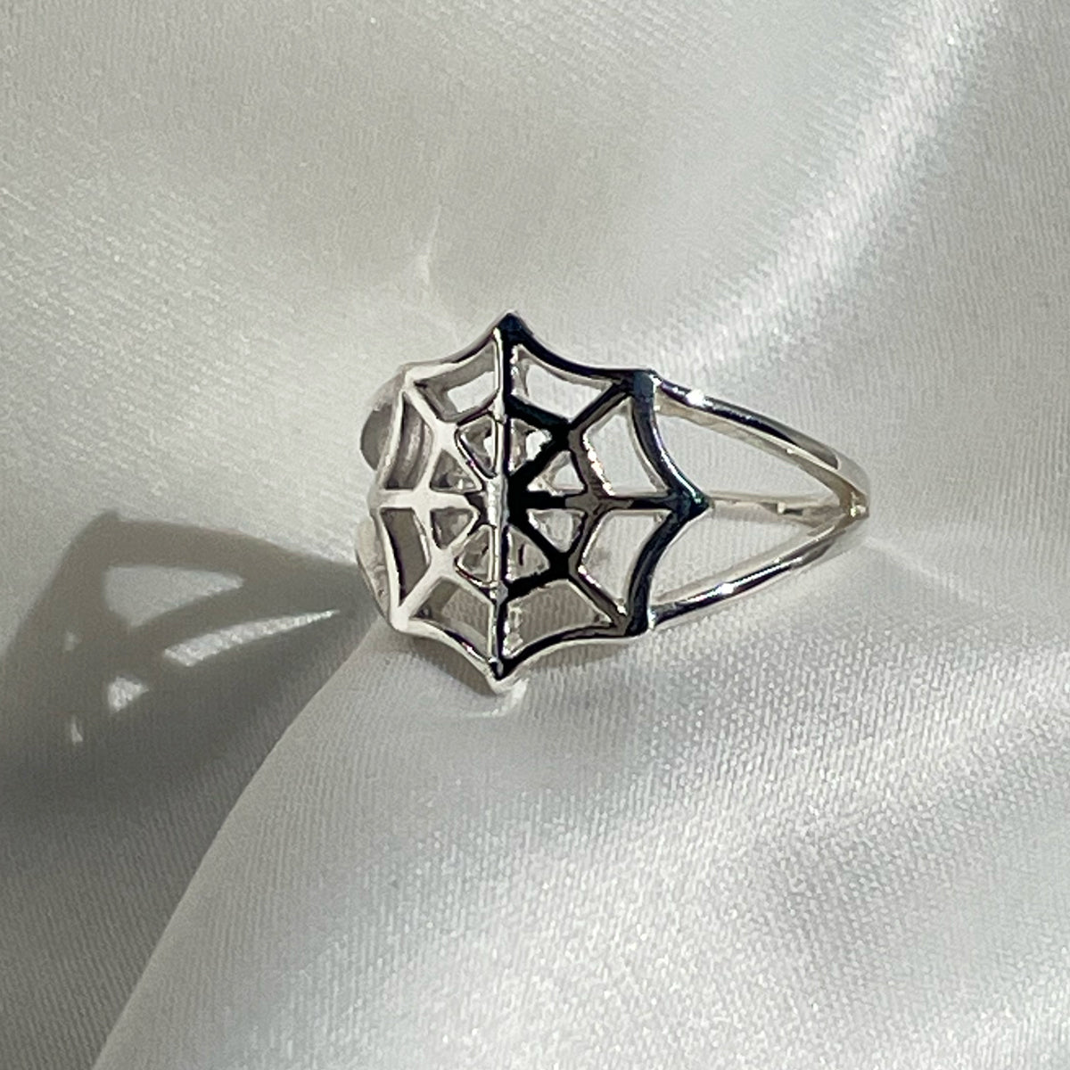 Spiderweb Ring - Sterling Silver