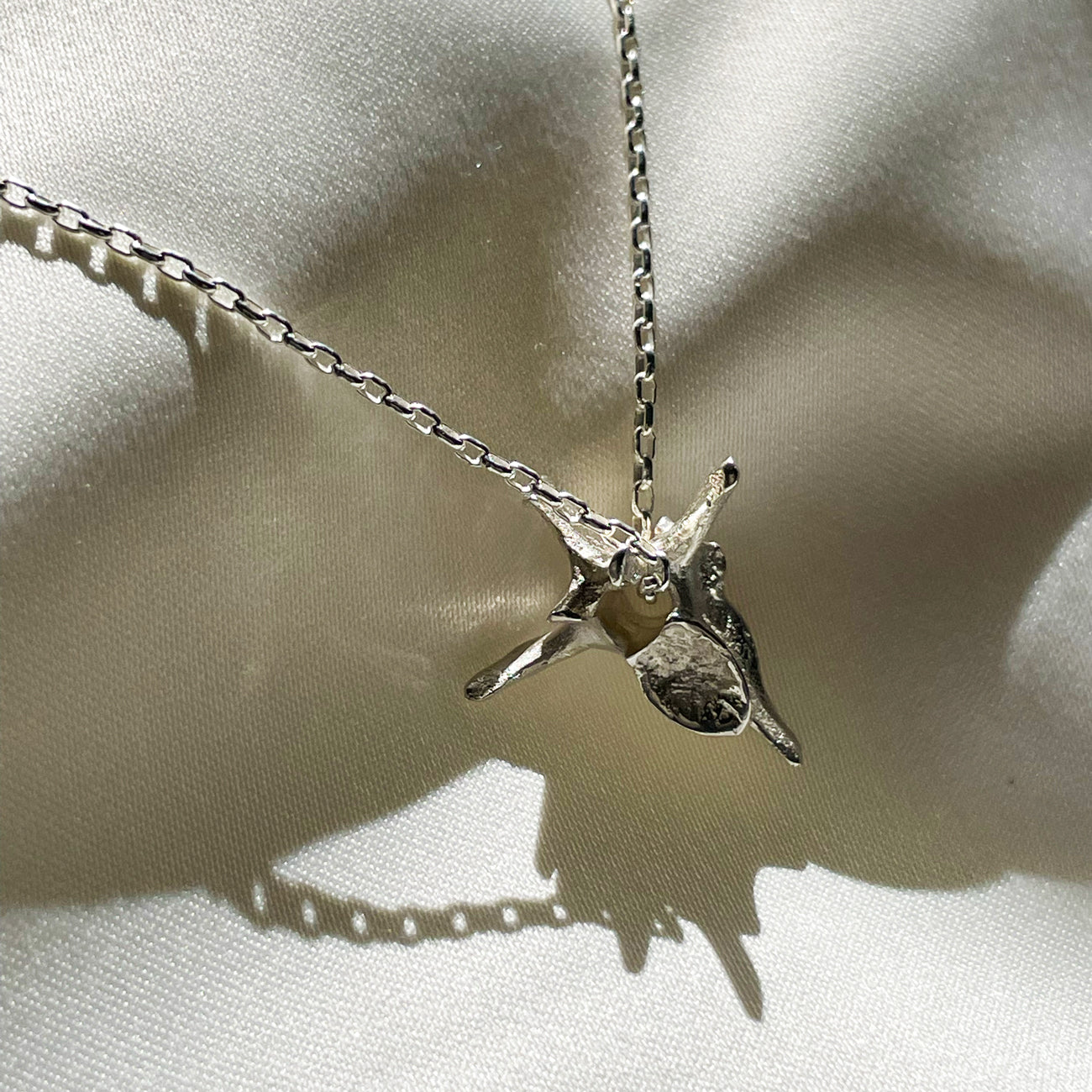Backbone of Life necklace - Sterling Silver