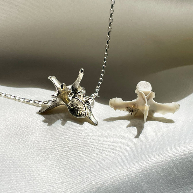 Backbone of Life necklace - Sterling Silver