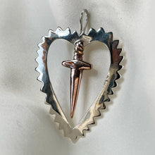 Cut Your Heart Out Earring