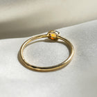 Fire Opal Ring - Solid 9K Gold