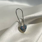 Original Heart Padlock with Pink Sapphire - Limited Edition