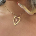 Cut Your Heart Out Necklace