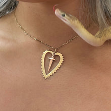 Cut Your Heart Out Necklace