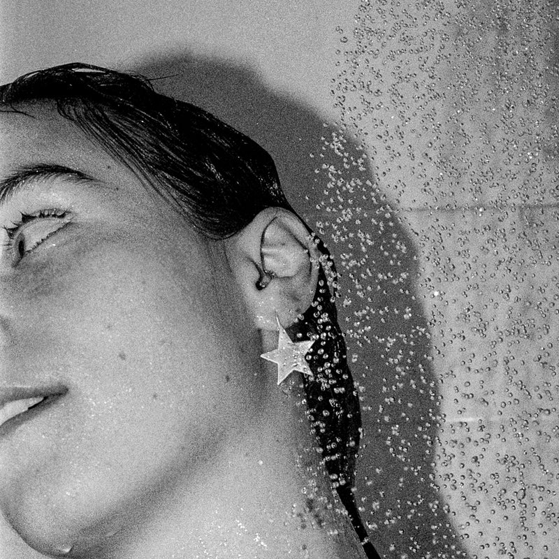 Star Bright Earring - Solid 9K Gold