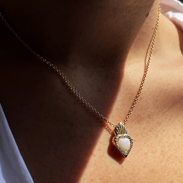 Burn My Heart Necklace
