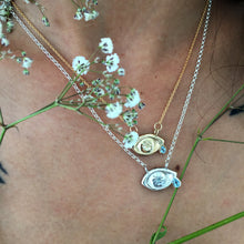 Crying Eye with Crystal Tear Necklace