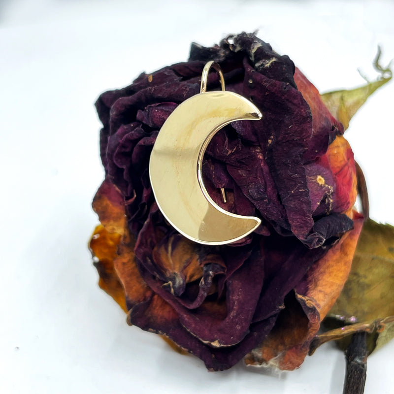 Crescent Moon Earring