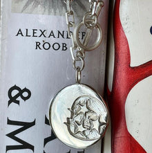 SunMoonSun Medallion Necklace - Sterling Silver