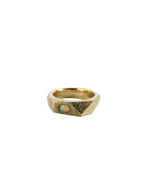 Opal Rocks RIng - Serpent & the Swan