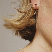 The Serpent Hoop Earring Gold - Serpent & the Swan