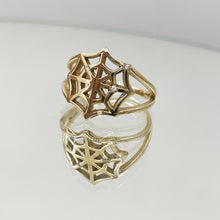 SpiderWeb Ring - Solid 9K Gold