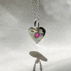 Ruby Rays Heart of Hearts Necklace -Sterling Silver