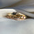 5 Diamond Set Ouroboros Snake Ring