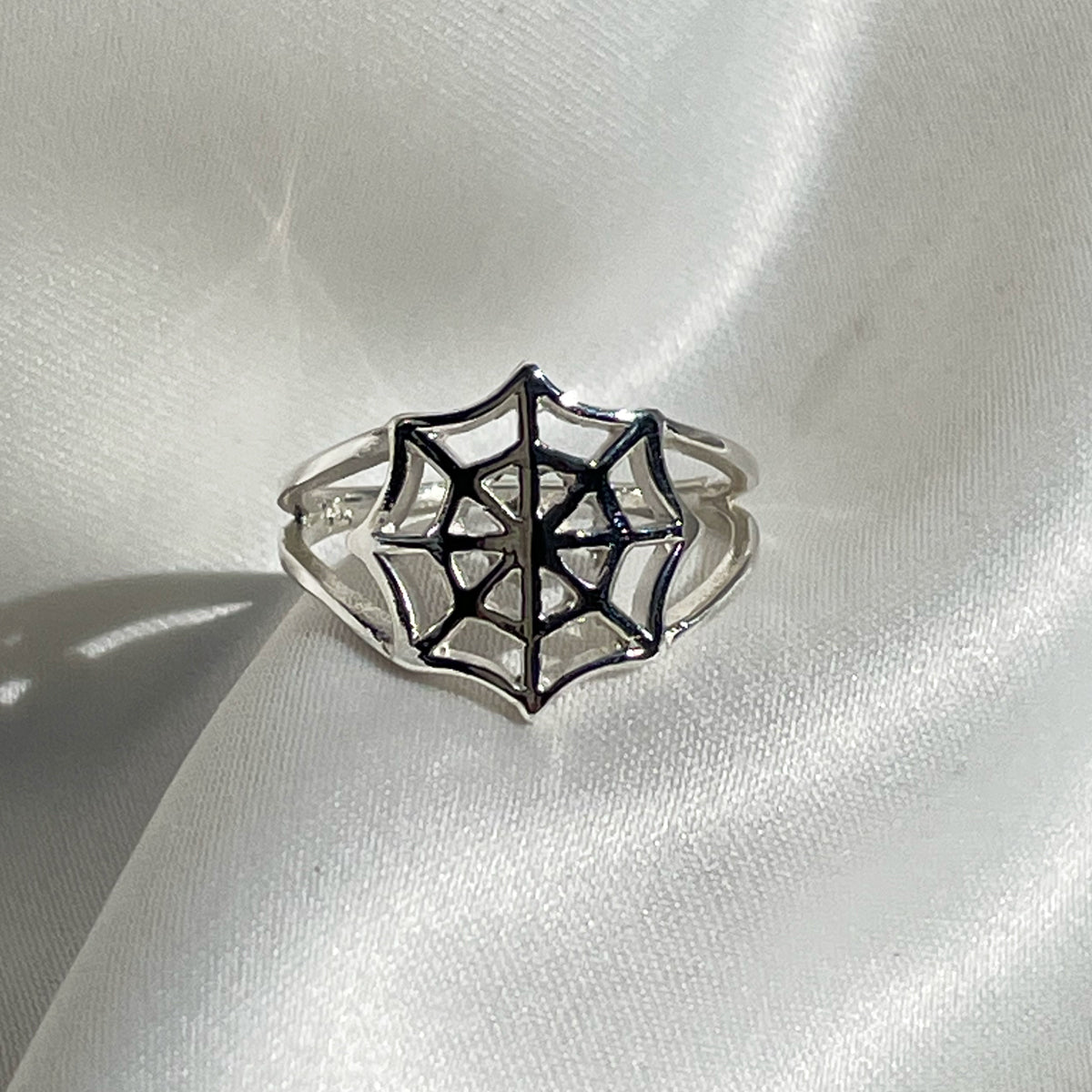 Spiderweb Ring - Sterling Silver