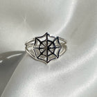 Spiderweb Ring - Sterling Silver