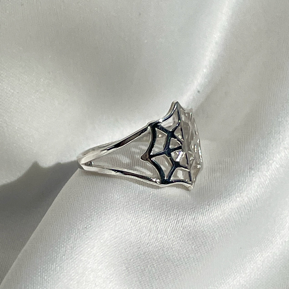 Spiderweb Ring - Sterling Silver