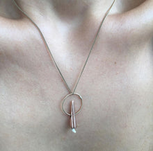 Tooth Pendent Necklace  - Custom made - Serpent & the Swan