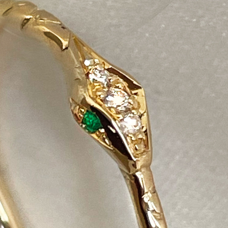 The Ultimate Ouroboros Snake Ring - Solid 9K Gold